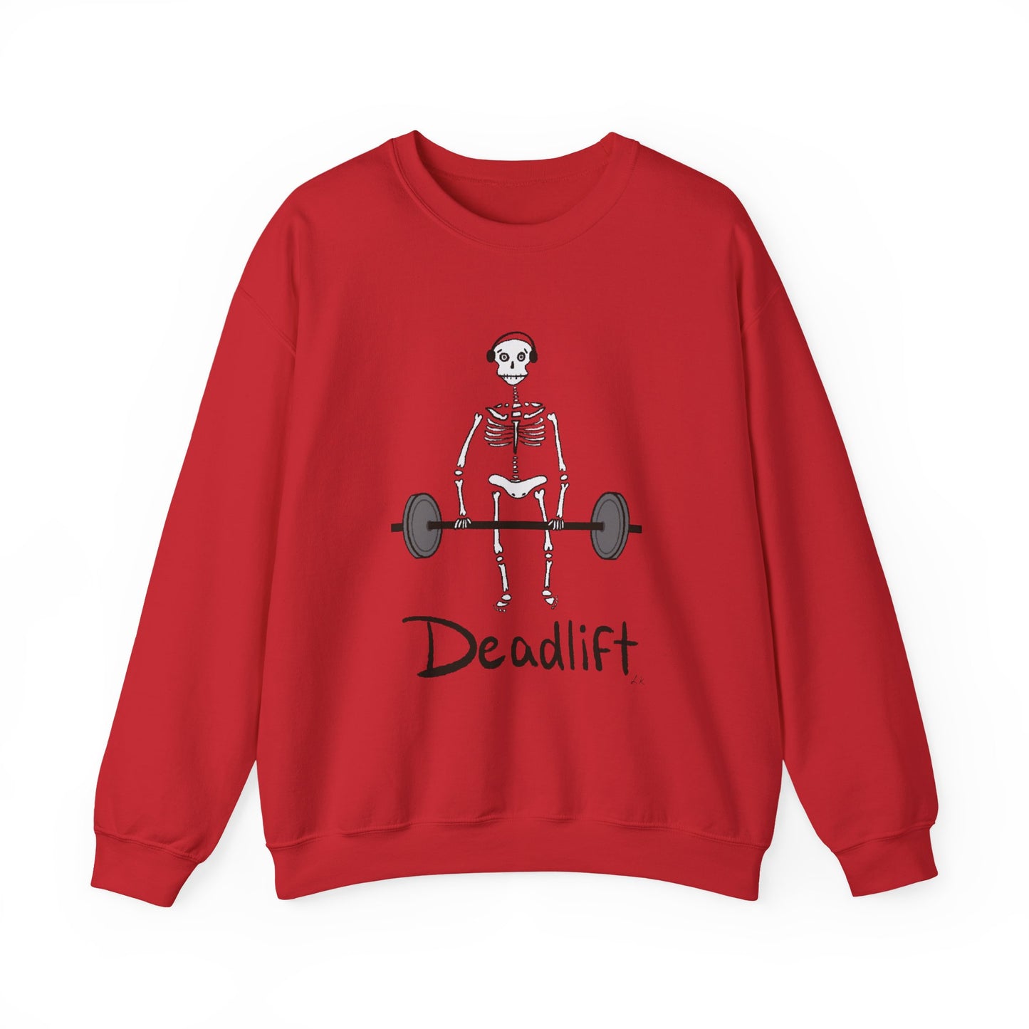 Deadlift Skeleton Crewneck