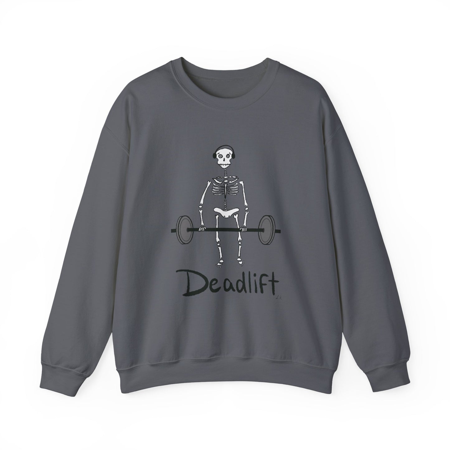 Deadlift Skeleton Crewneck