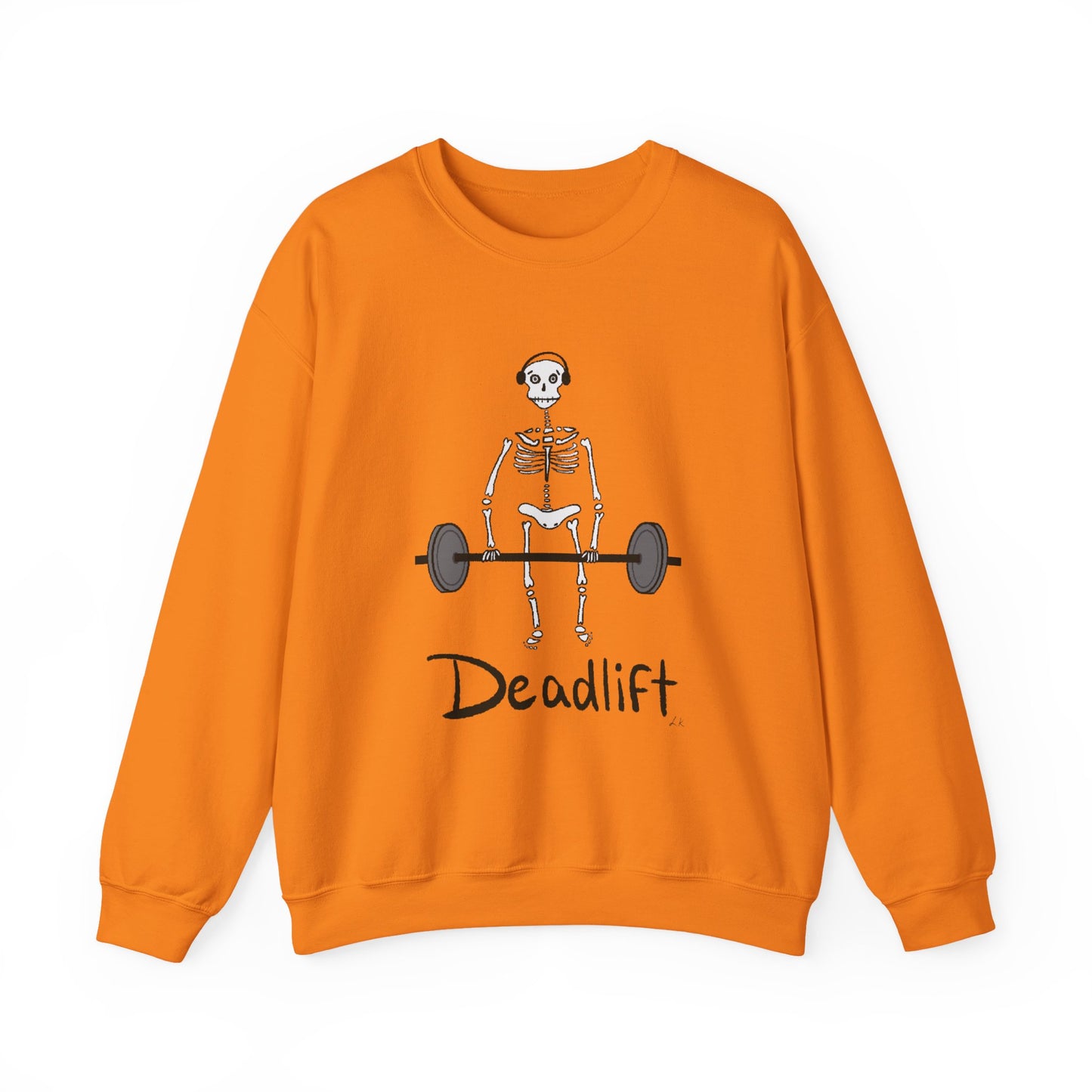 Deadlift Skeleton Crewneck