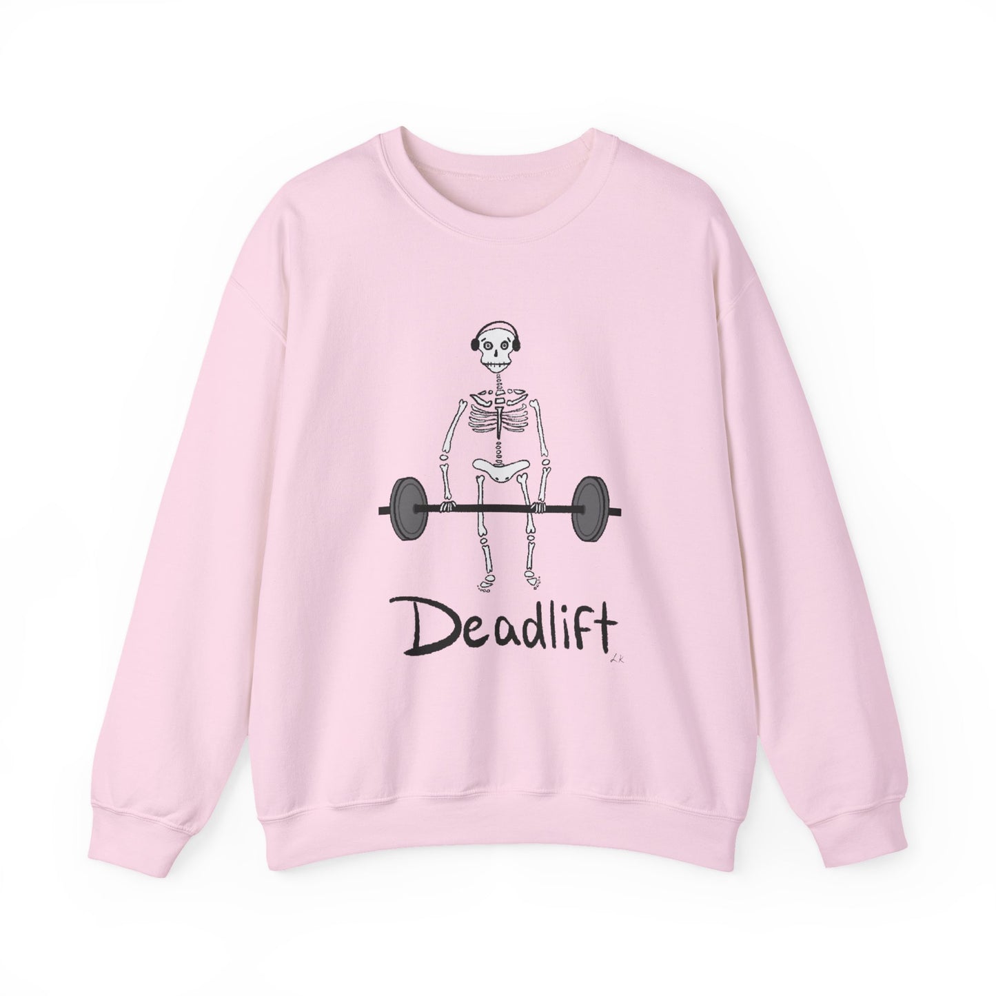 Deadlift Skeleton Crewneck