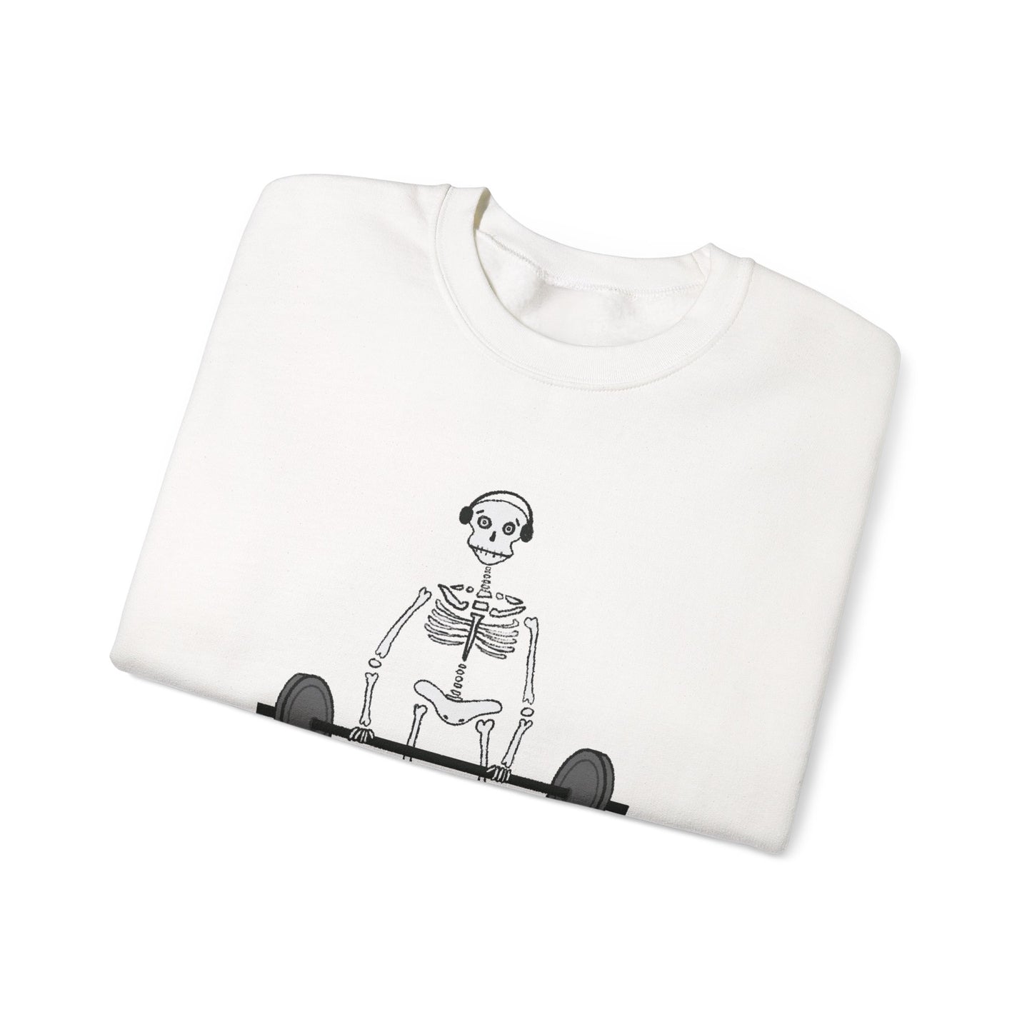 Deadlift Skeleton Crewneck
