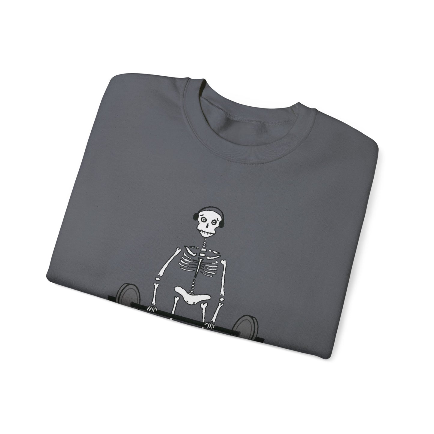 Deadlift Skeleton Crewneck