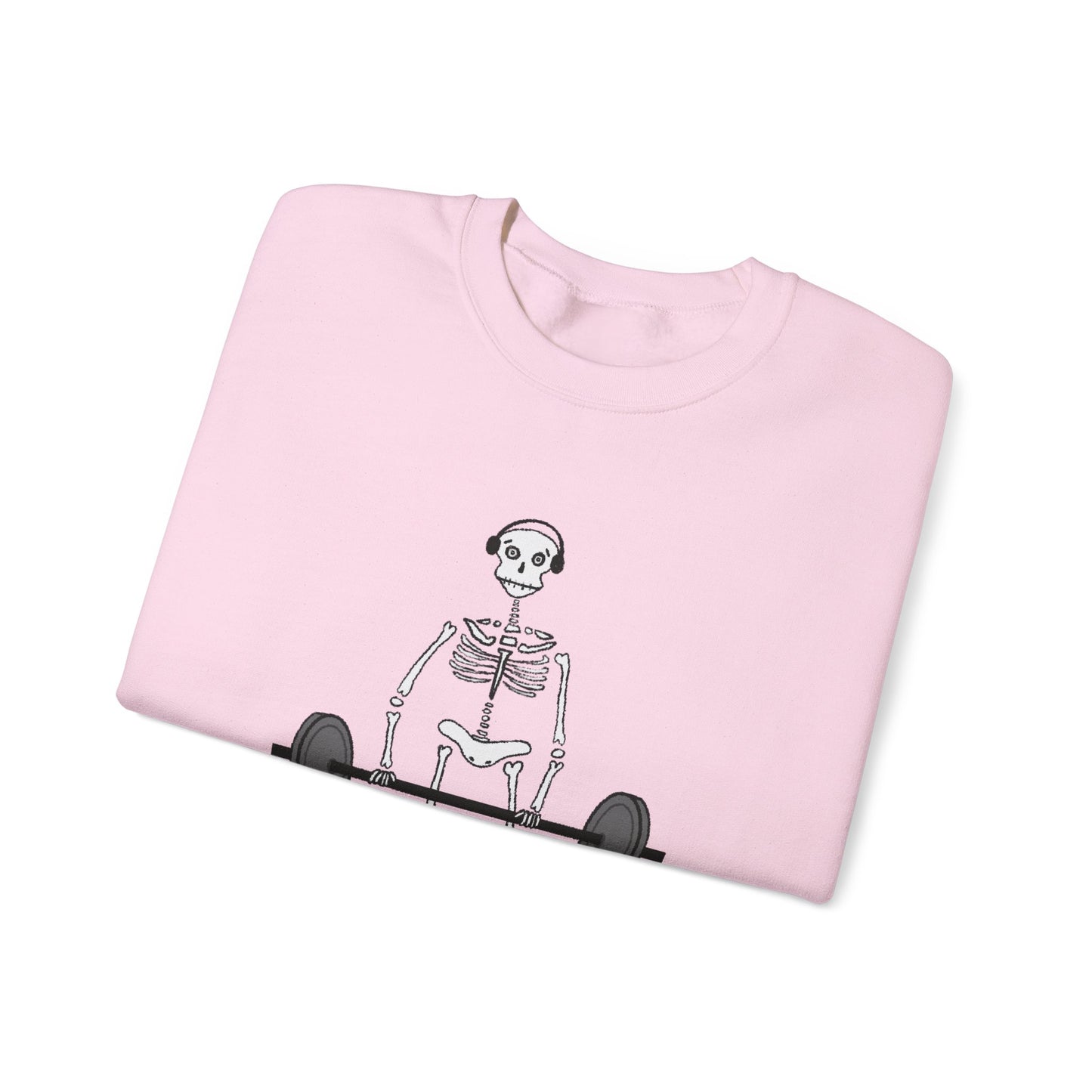 Deadlift Skeleton Crewneck