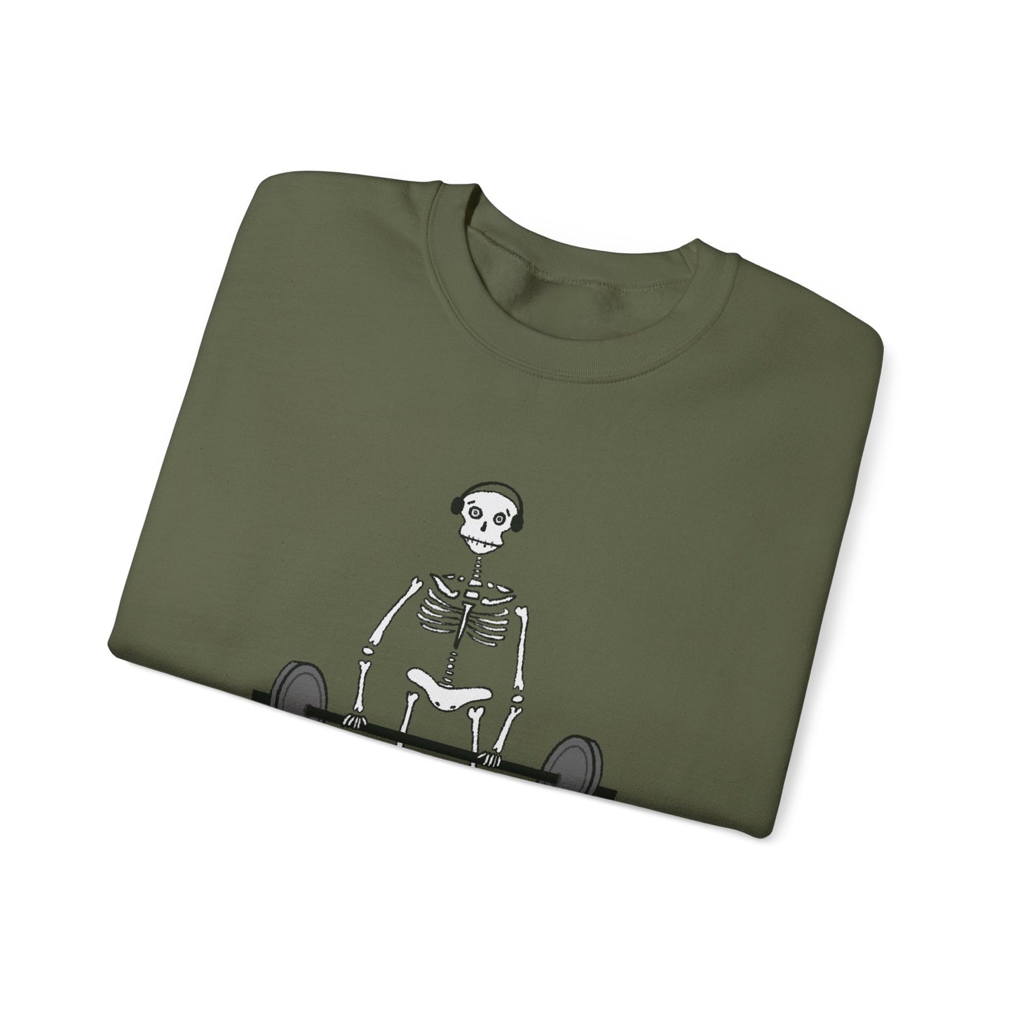 Deadlift Skeleton Crewneck