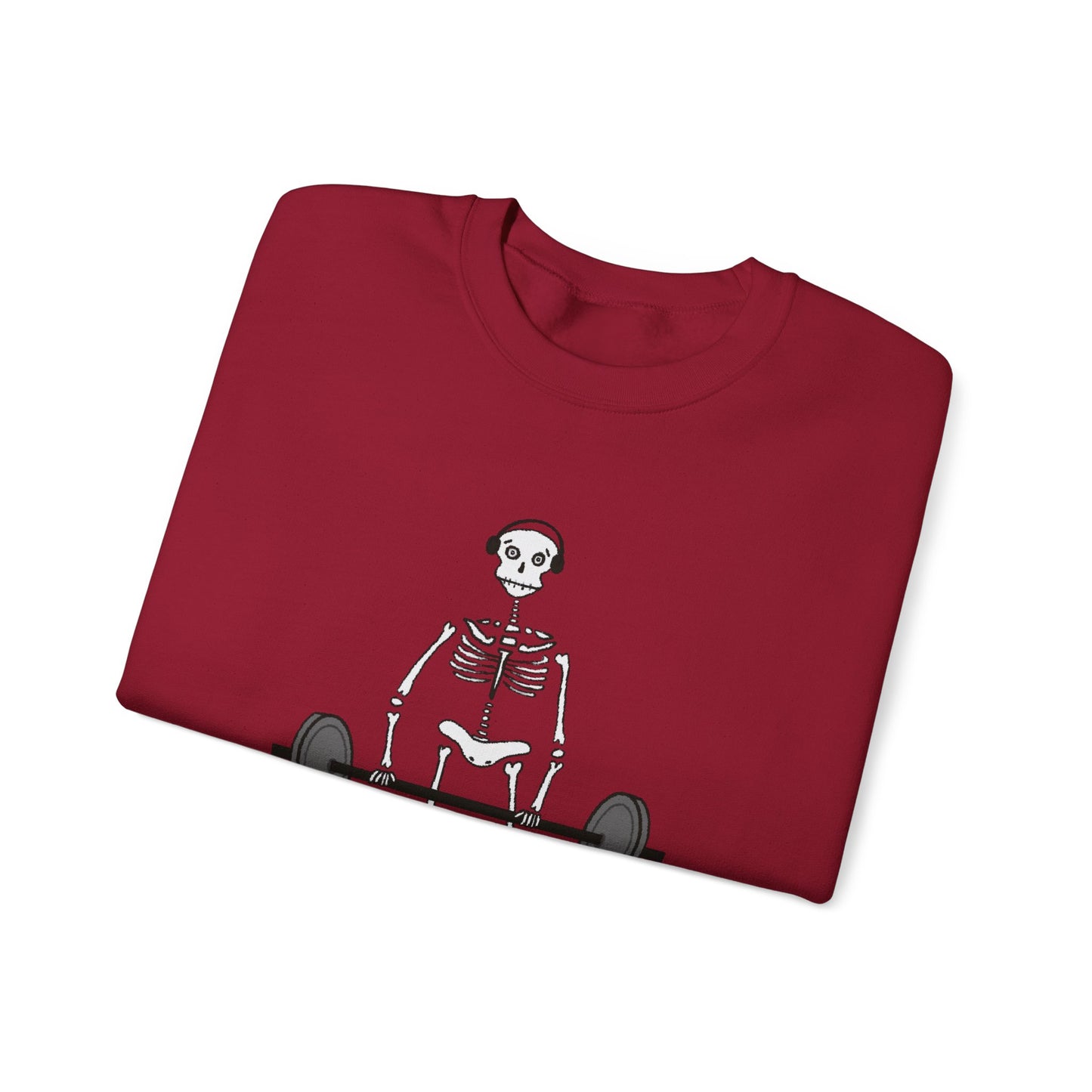 Deadlift Skeleton Crewneck