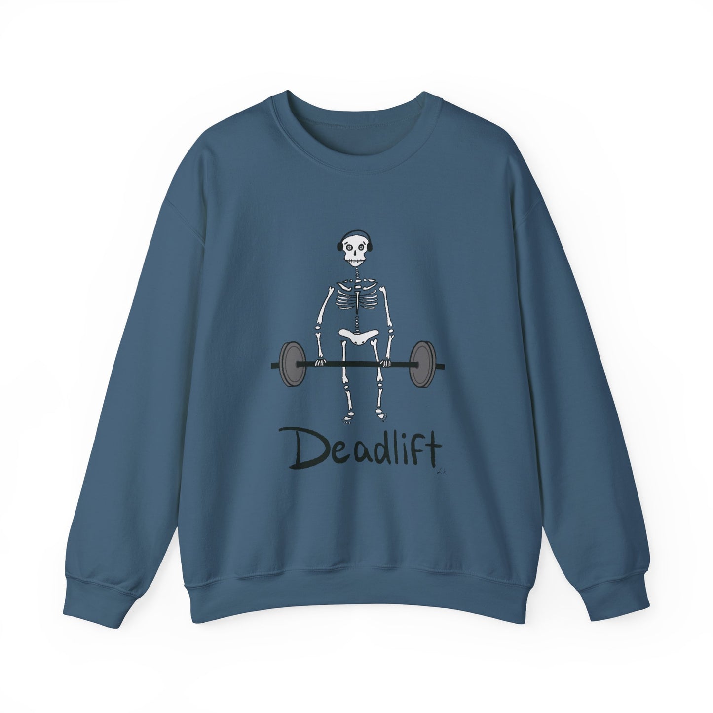 Deadlift Skeleton Crewneck