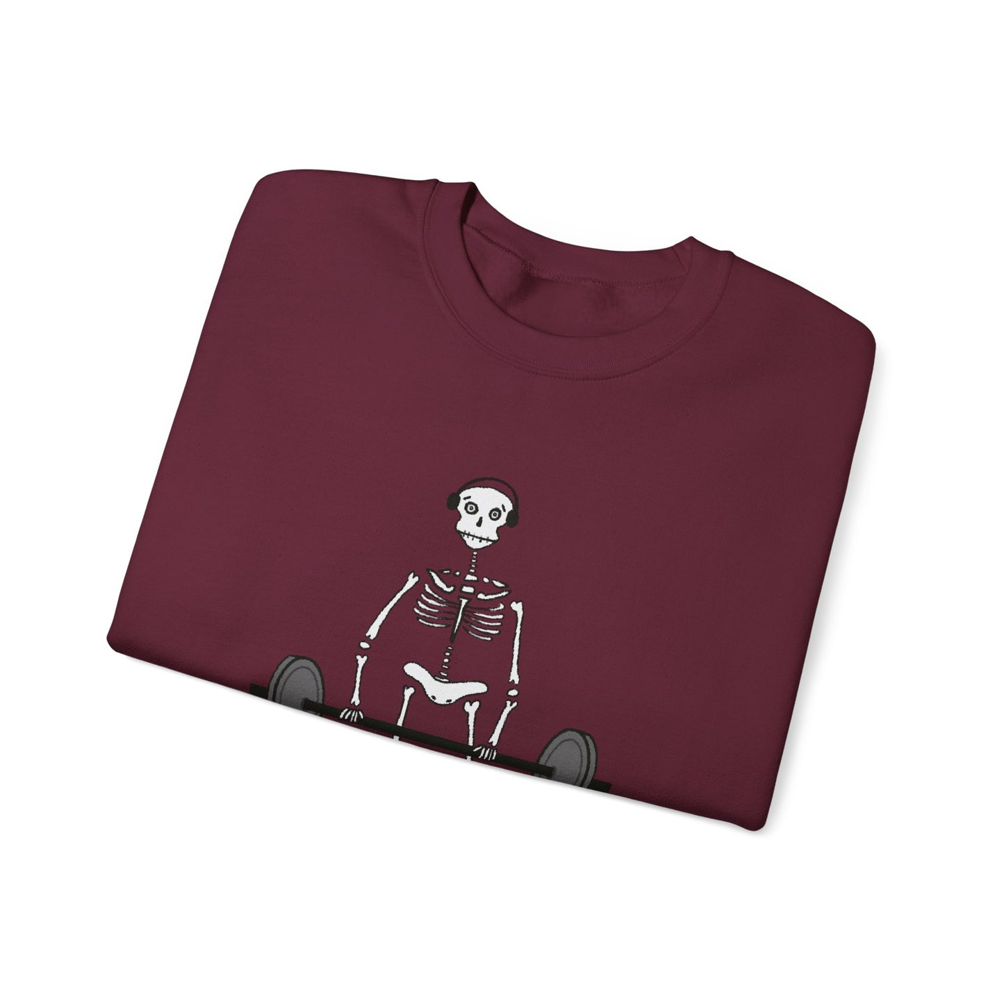 Deadlift Skeleton Crewneck
