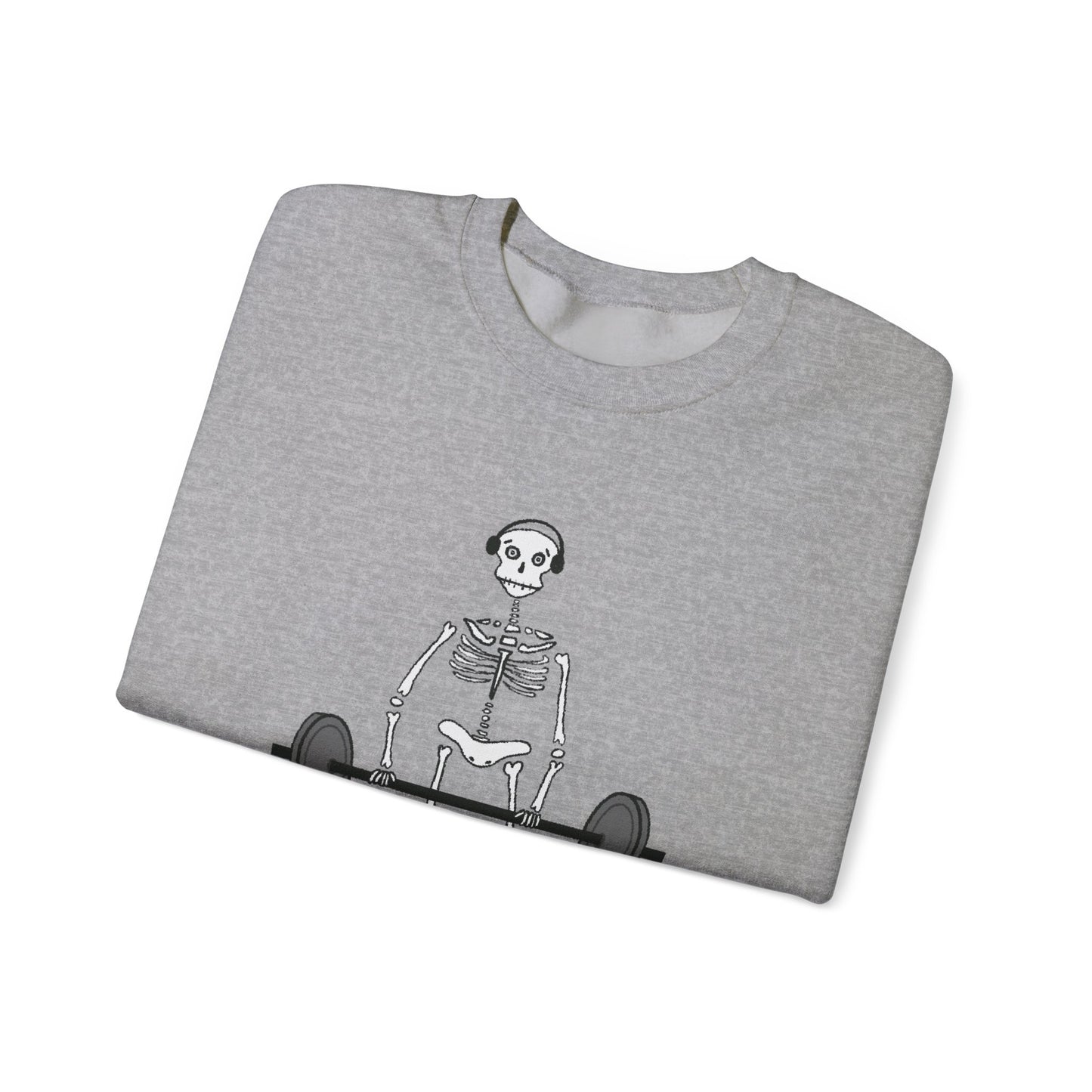 Deadlift Skeleton Crewneck