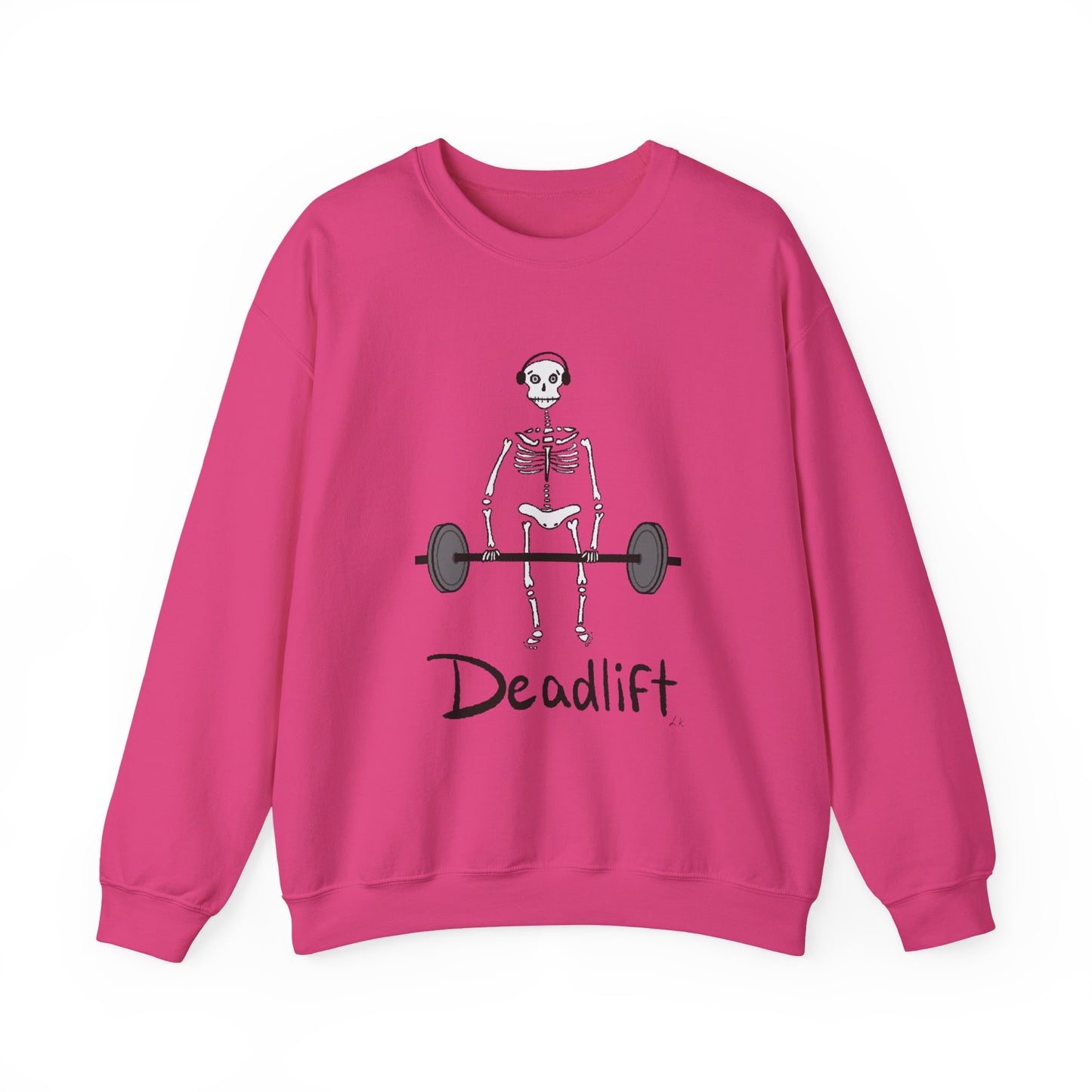 Deadlift Skeleton Crewneck