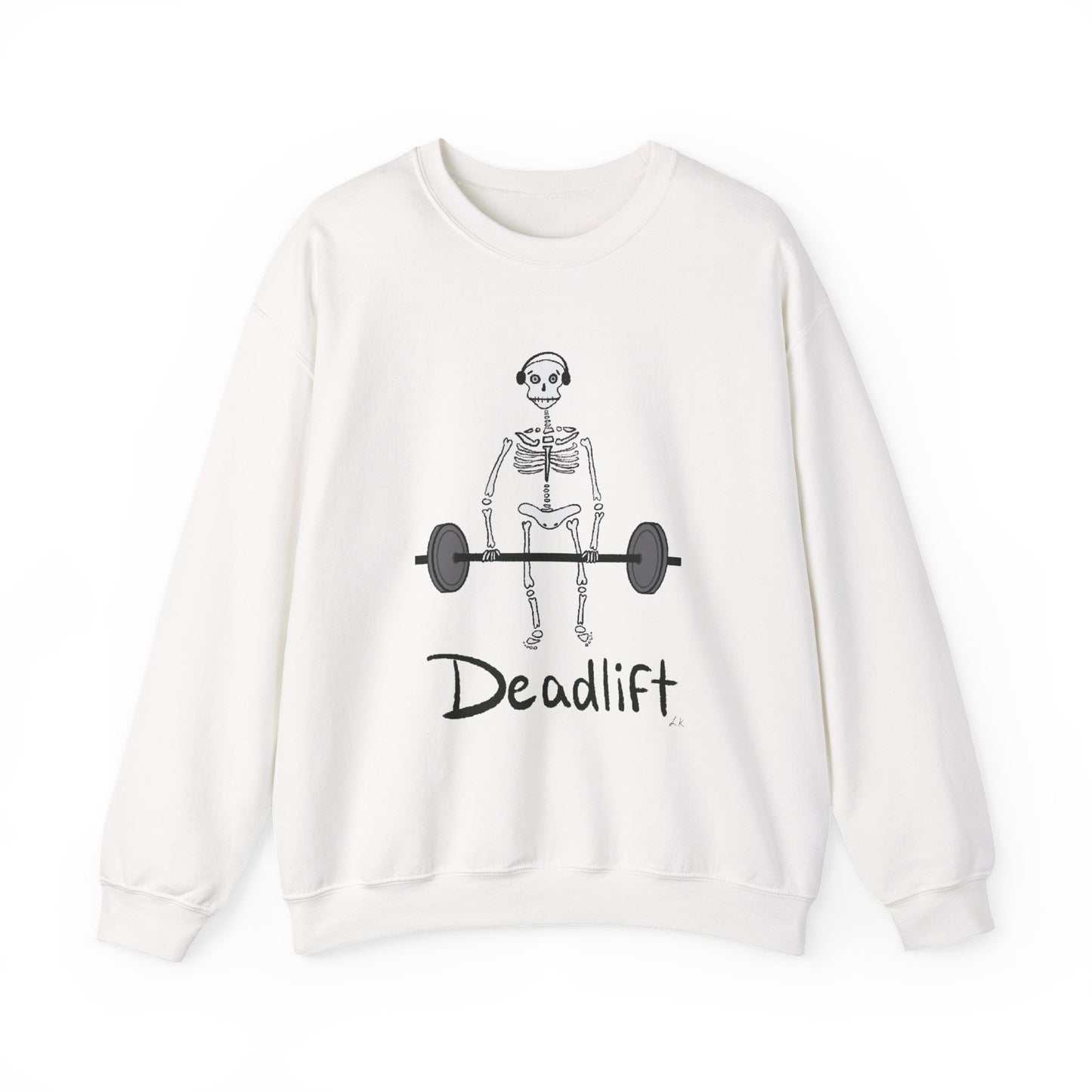 Deadlift Skeleton Crewneck