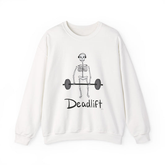 Deadlift Skeleton Crewneck