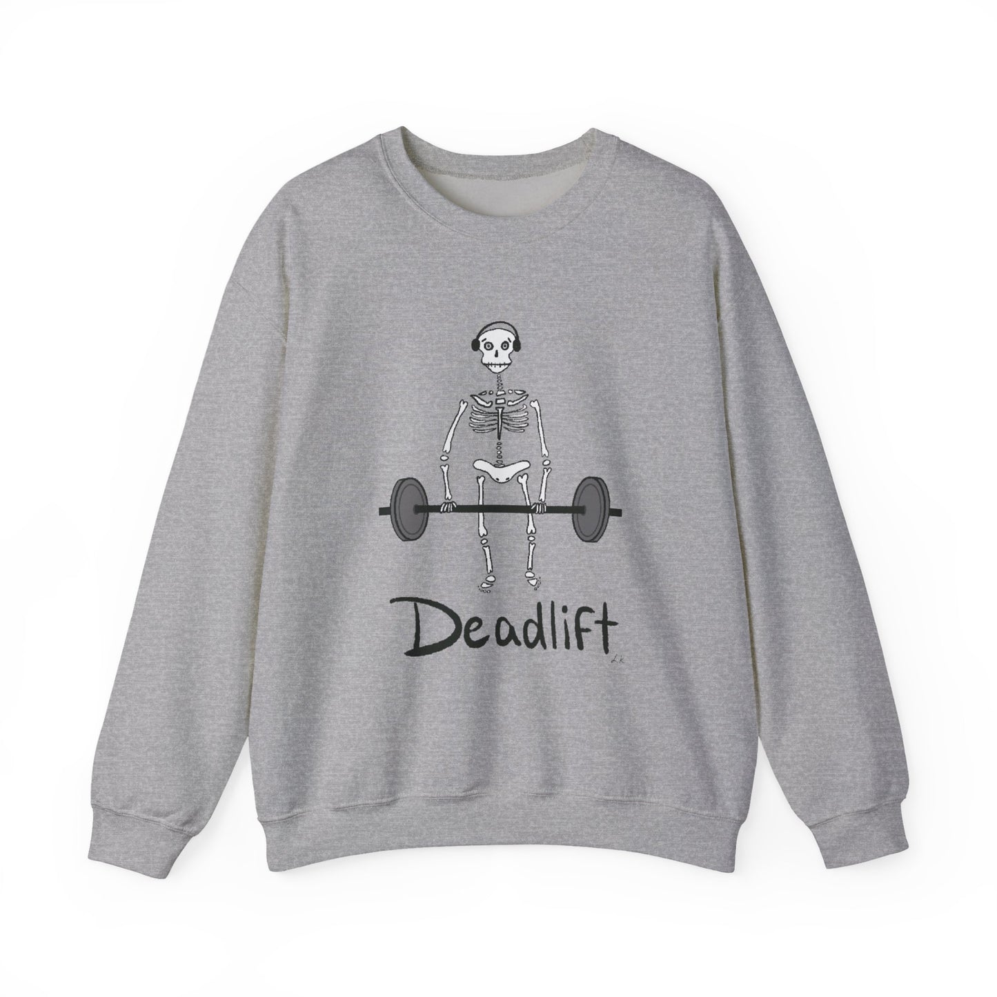 Deadlift Skeleton Crewneck
