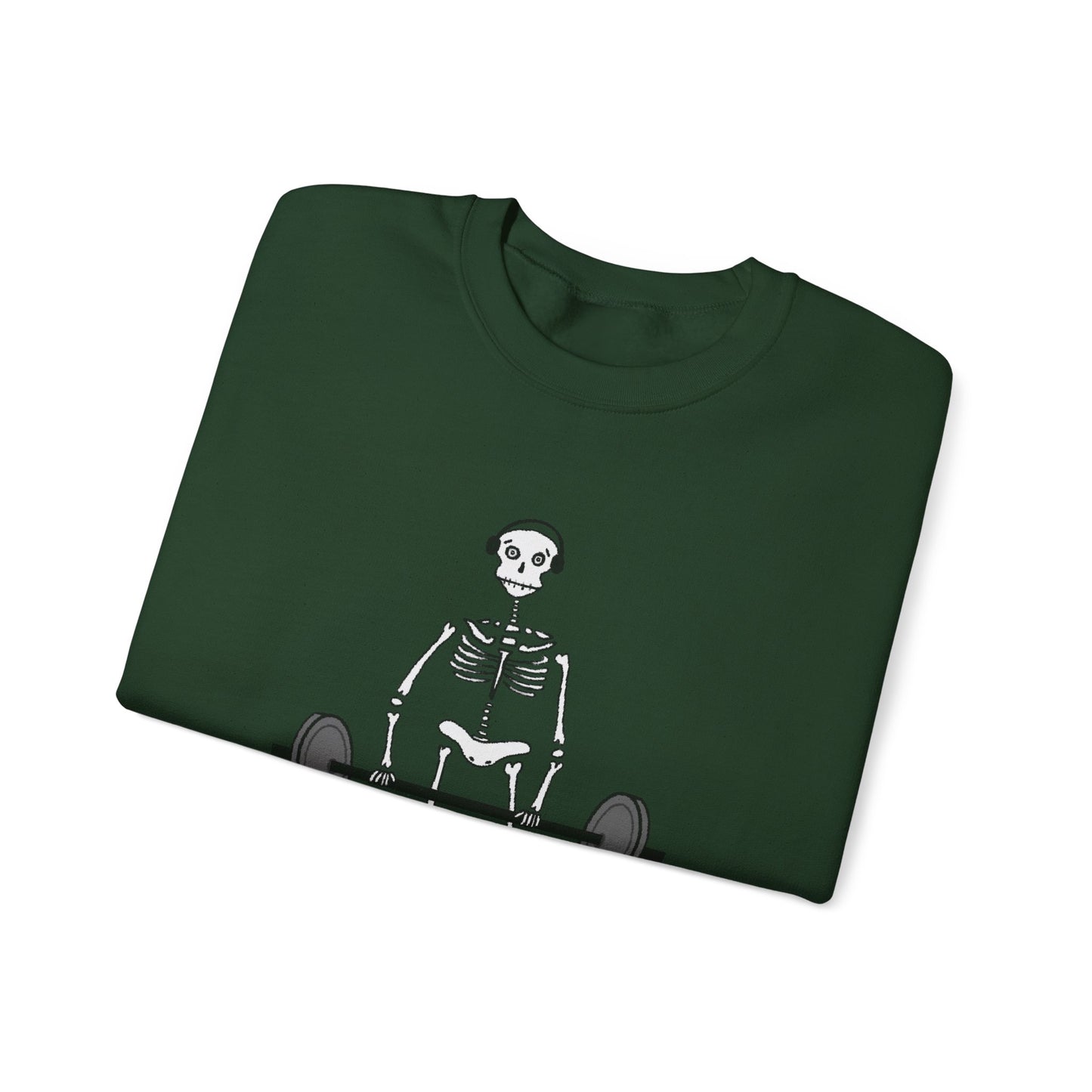 Deadlift Skeleton Crewneck