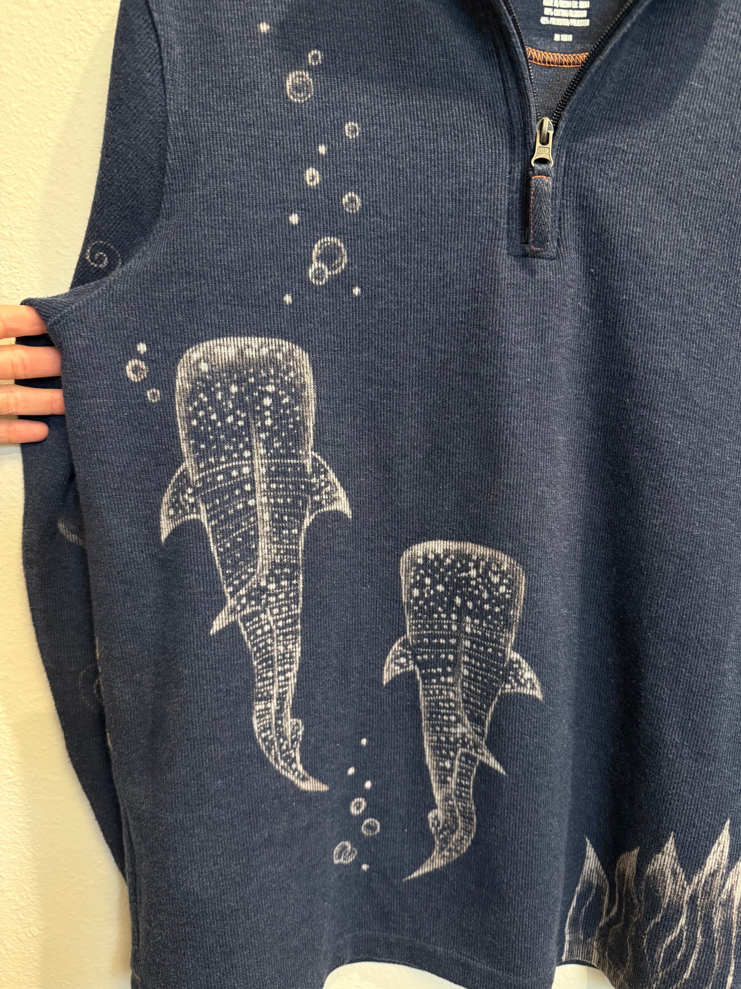 Whale Shark Half Zip